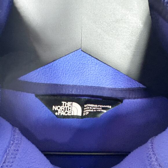 The North Face Jacket Krestwood Ribbed Purple Full Zip Fleece Womens Small - Picture 3 of 6